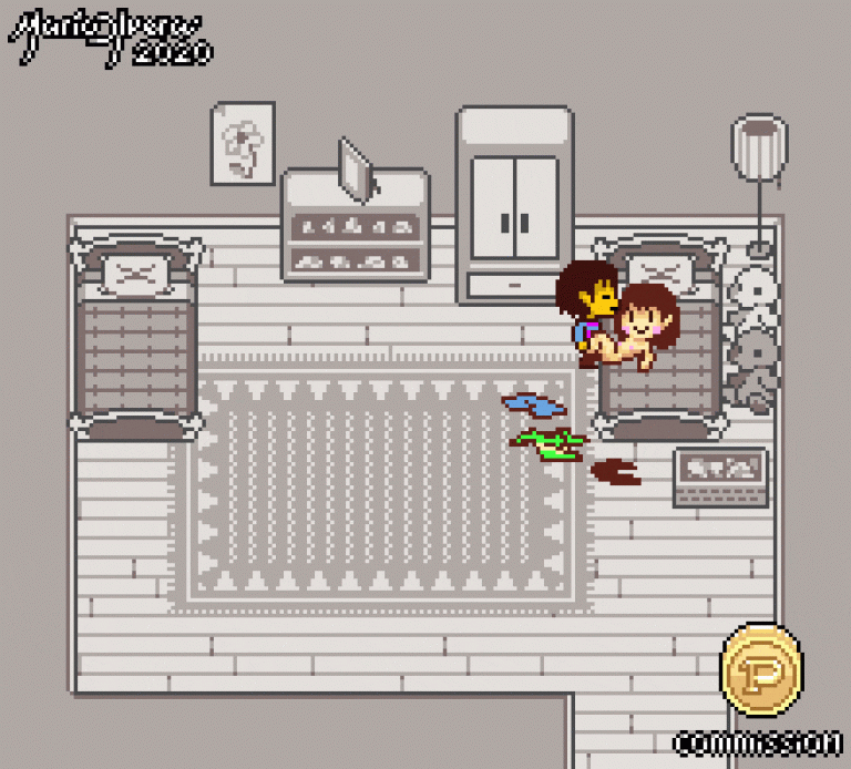 Undertale/Deltarune Pixel Art porn comic picture 12