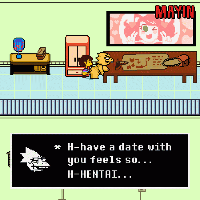 Undertale/Deltarune Pixel Art porn comic picture 13