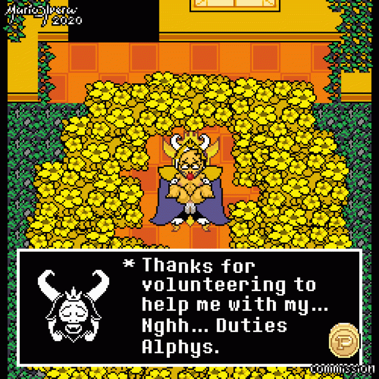 Undertale/Deltarune Pixel Art porn comic picture 15
