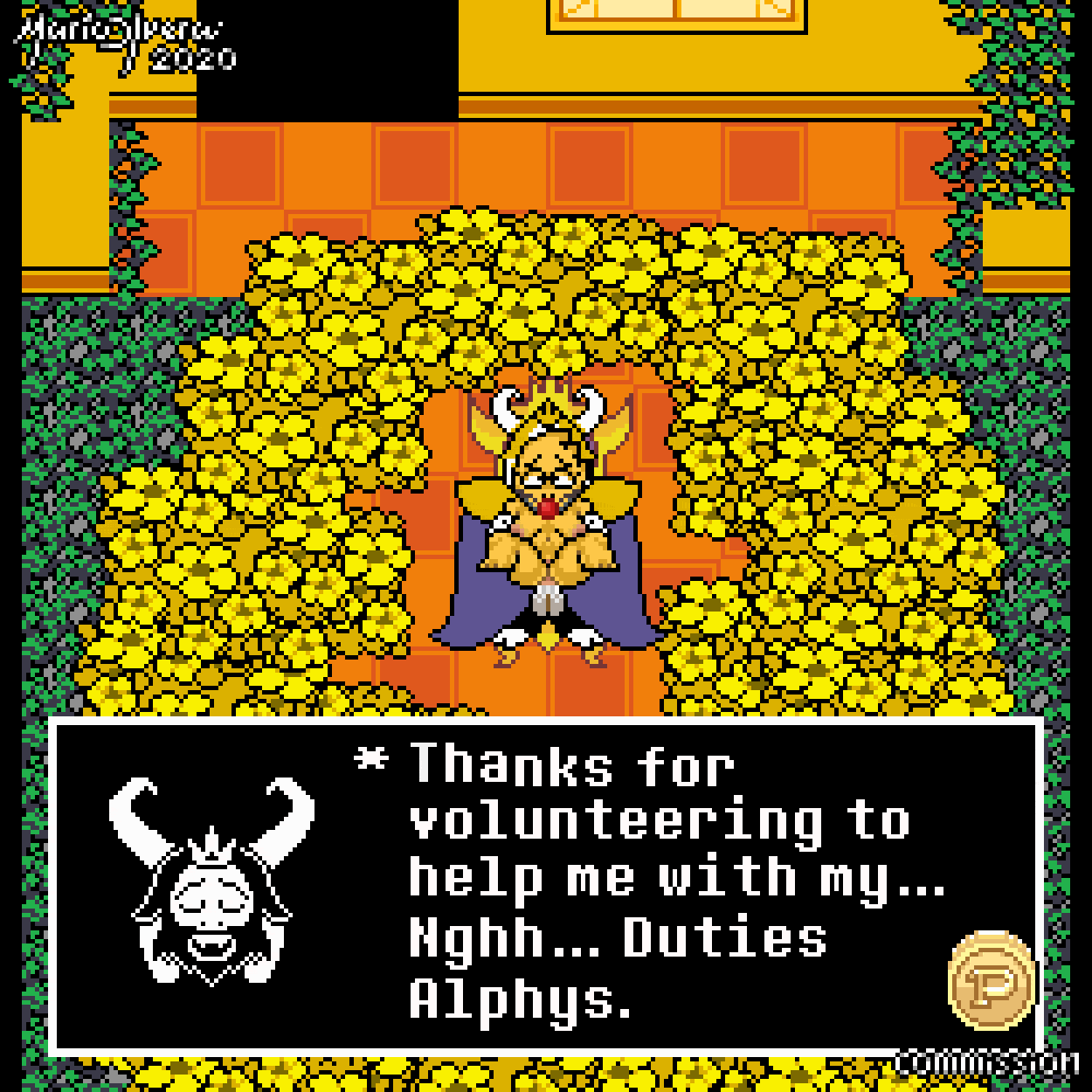 Undertale/Deltarune Pixel Art porn comic picture 15