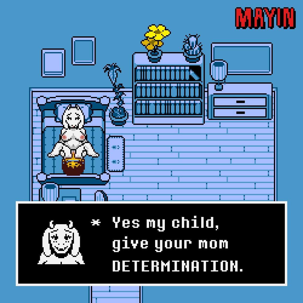 Undertale/Deltarune Pixel Art porn comic picture 4