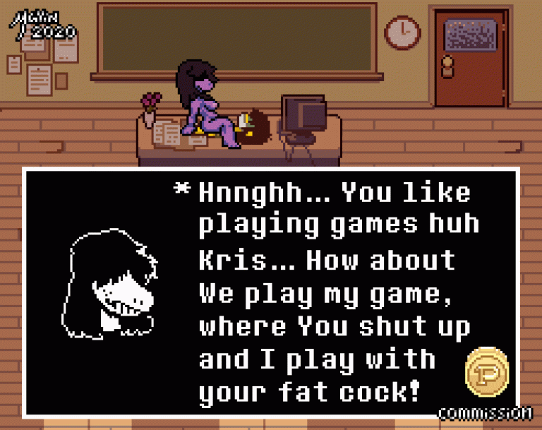 Undertale/Deltarune Pixel Art porn comic picture 5
