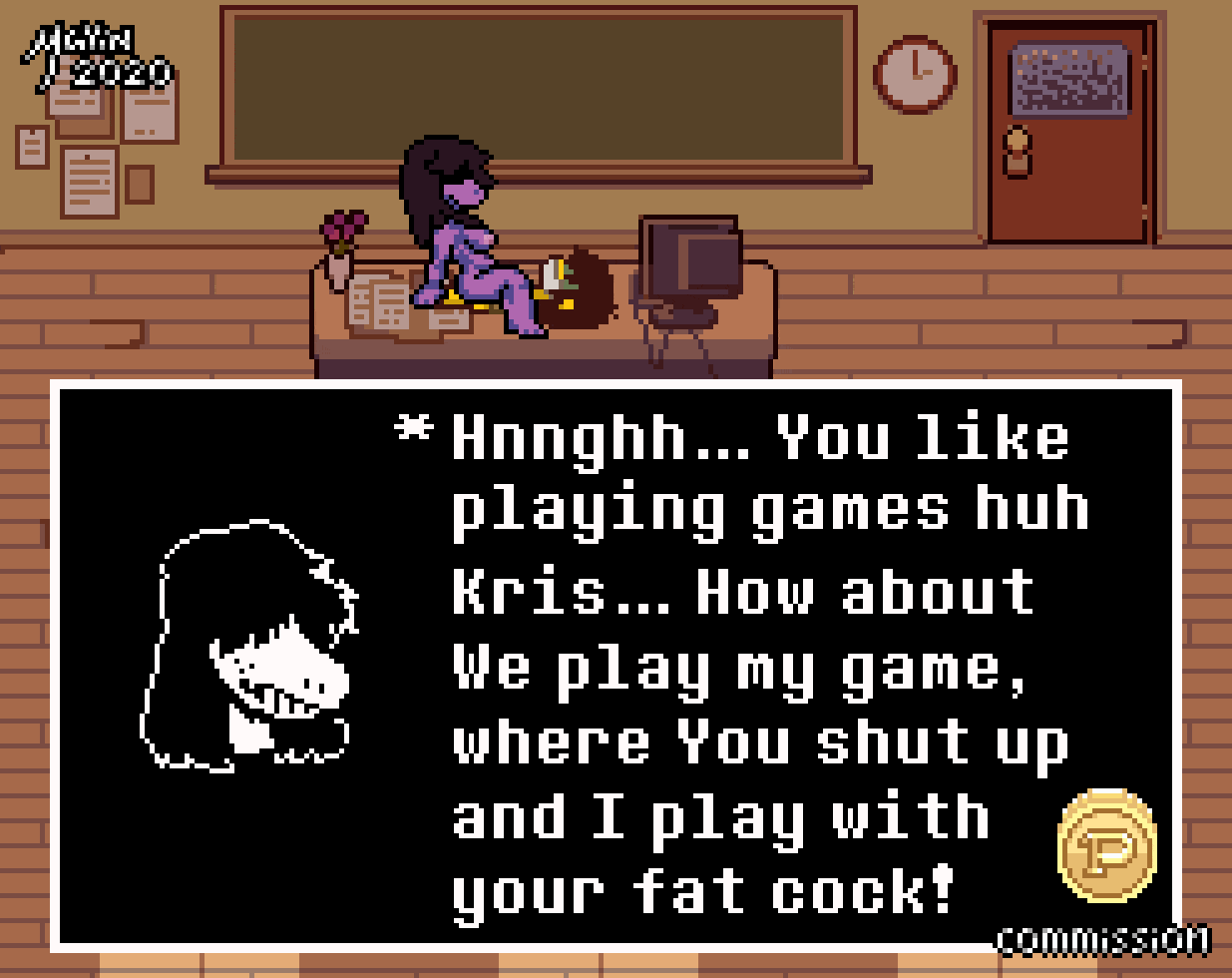 Undertale/Deltarune Pixel Art porn comic picture 5