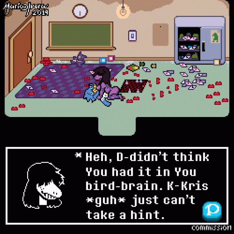 Undertale/Deltarune Pixel Art porn comic picture 6