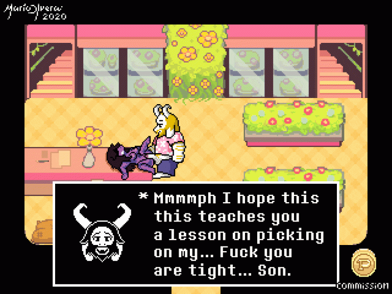 Undertale/Deltarune Pixel Art porn comic picture 8