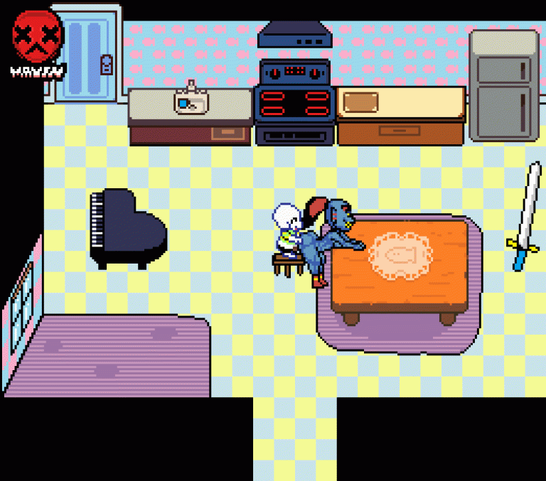 Undertale/Deltarune Pixel Art porn comic picture 9