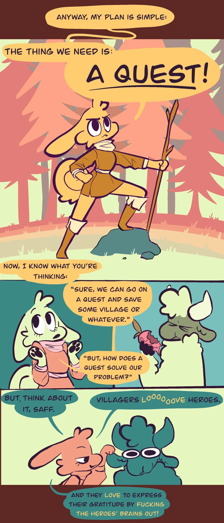 Unicorn Blood 2: Size Queen porn comic picture 14