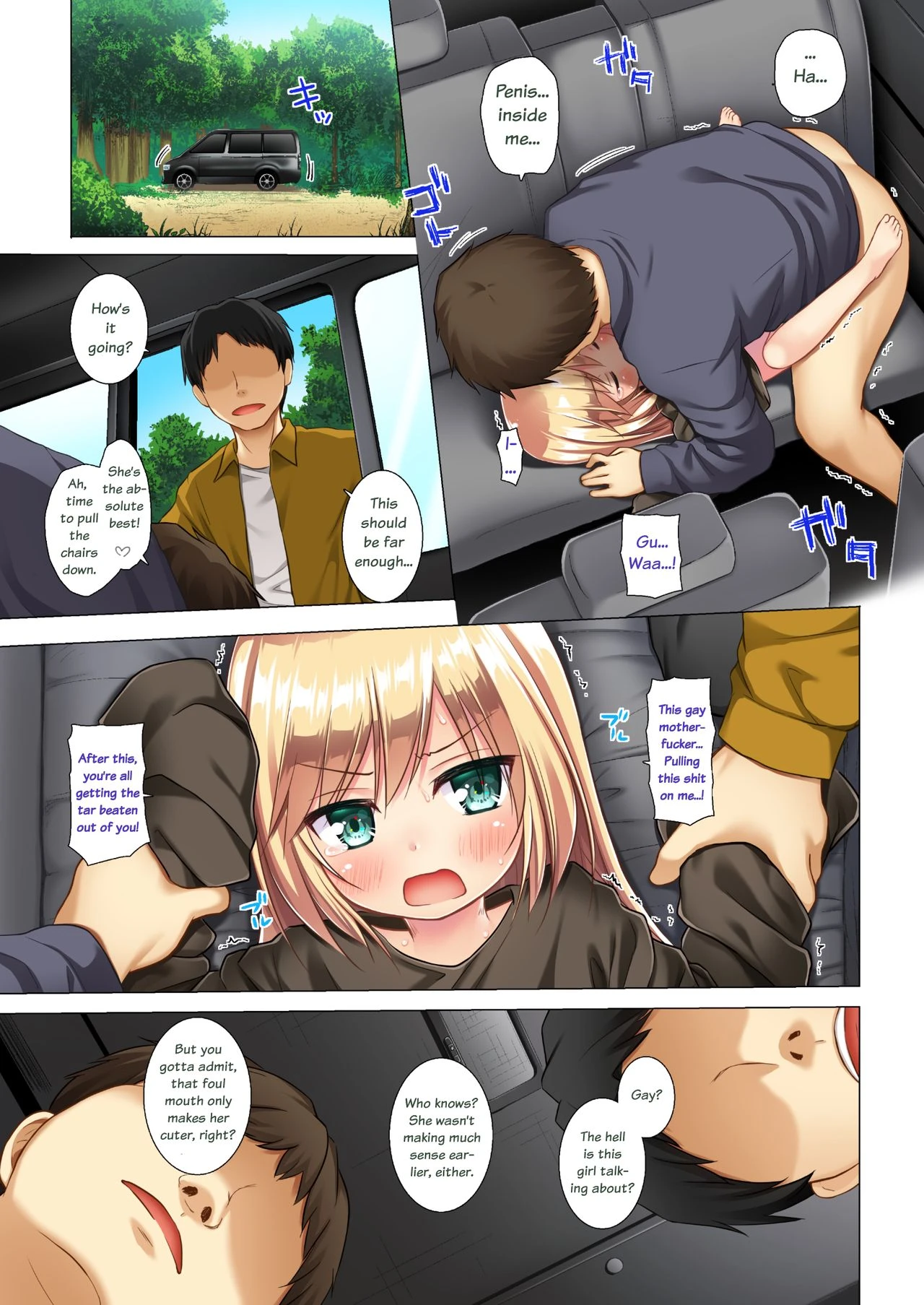 Unlucky Girl* porn comic picture 16