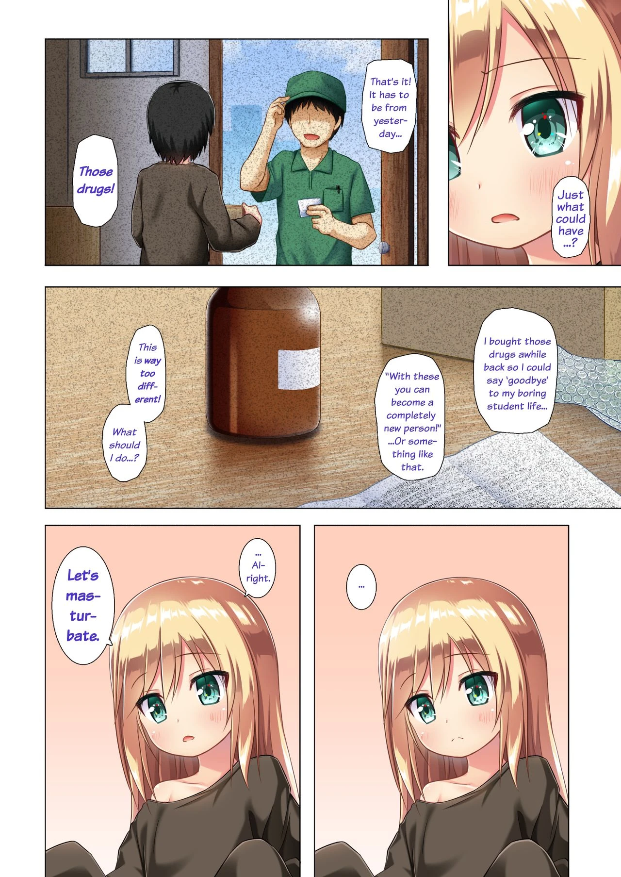 Unlucky Girl* porn comic picture 3