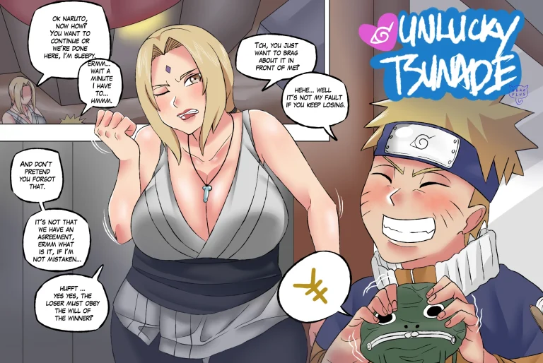 Unlucky Tsunade porn comic picture 1