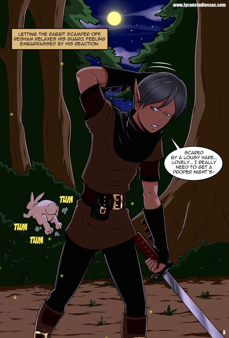 Upon a Star - Hunter's Curse porn comic picture 11