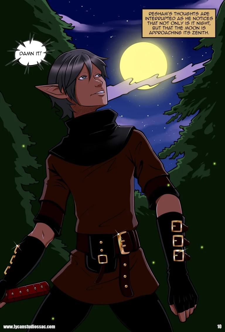 Upon a Star - Hunter's Curse porn comic picture 12