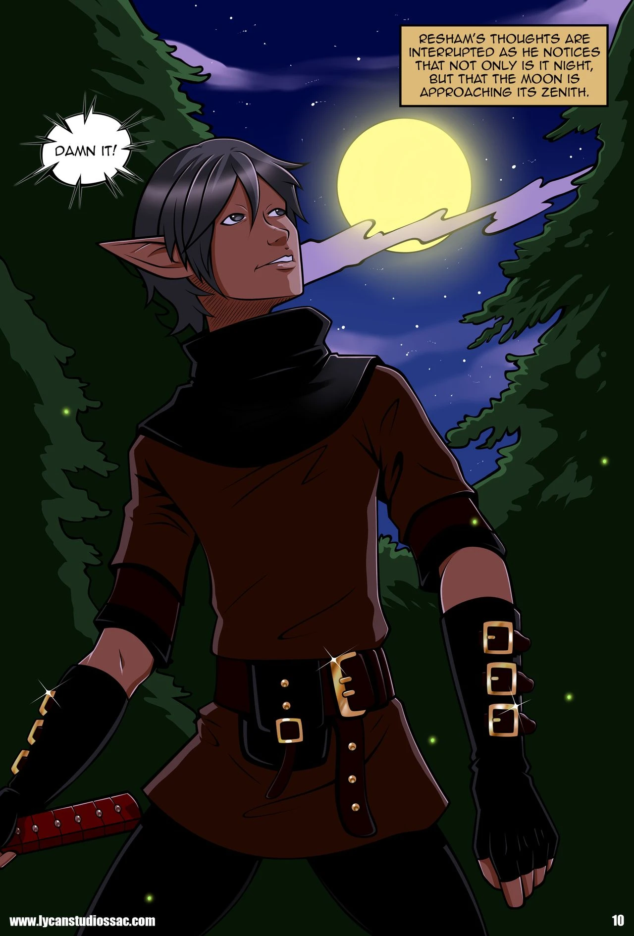 Upon a Star - Hunter's Curse porn comic picture 12