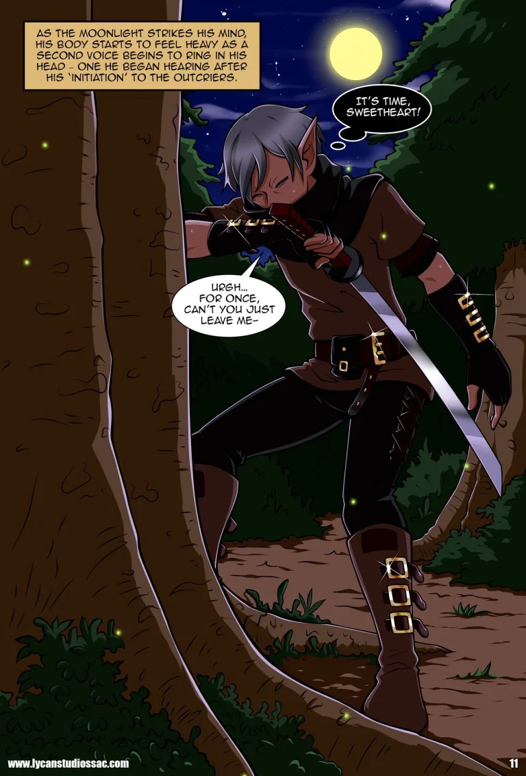 Upon a Star - Hunter's Curse porn comic picture 13