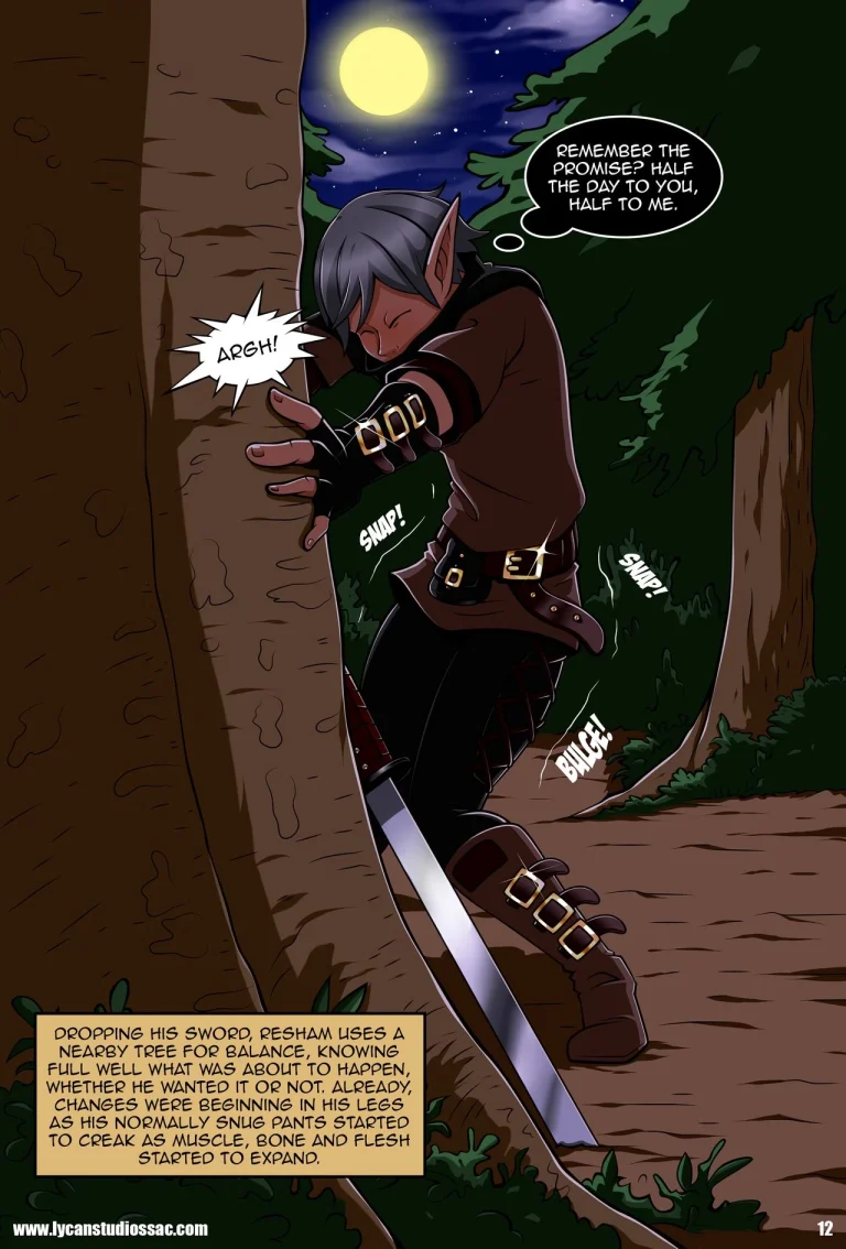Upon a Star - Hunter's Curse porn comic picture 14