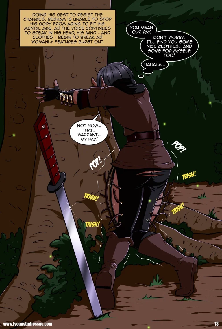 Upon a Star - Hunter's Curse porn comic picture 15
