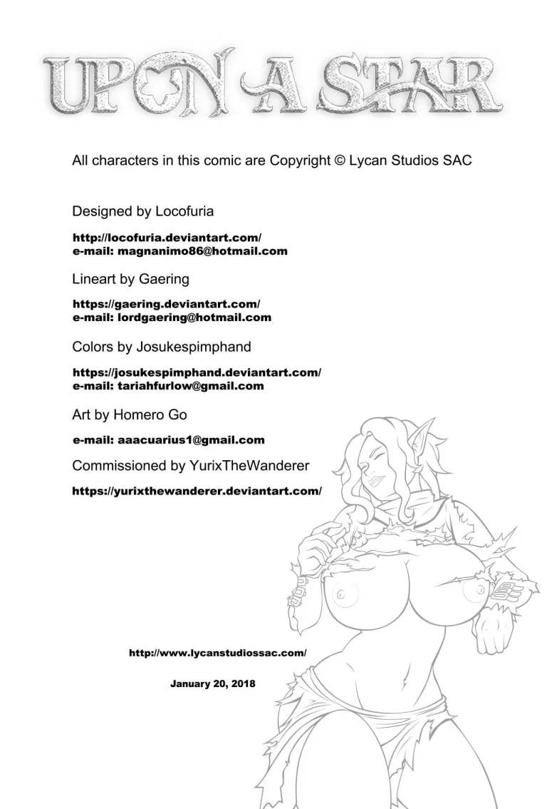 Upon a Star - Hunter's Curse porn comic picture 2