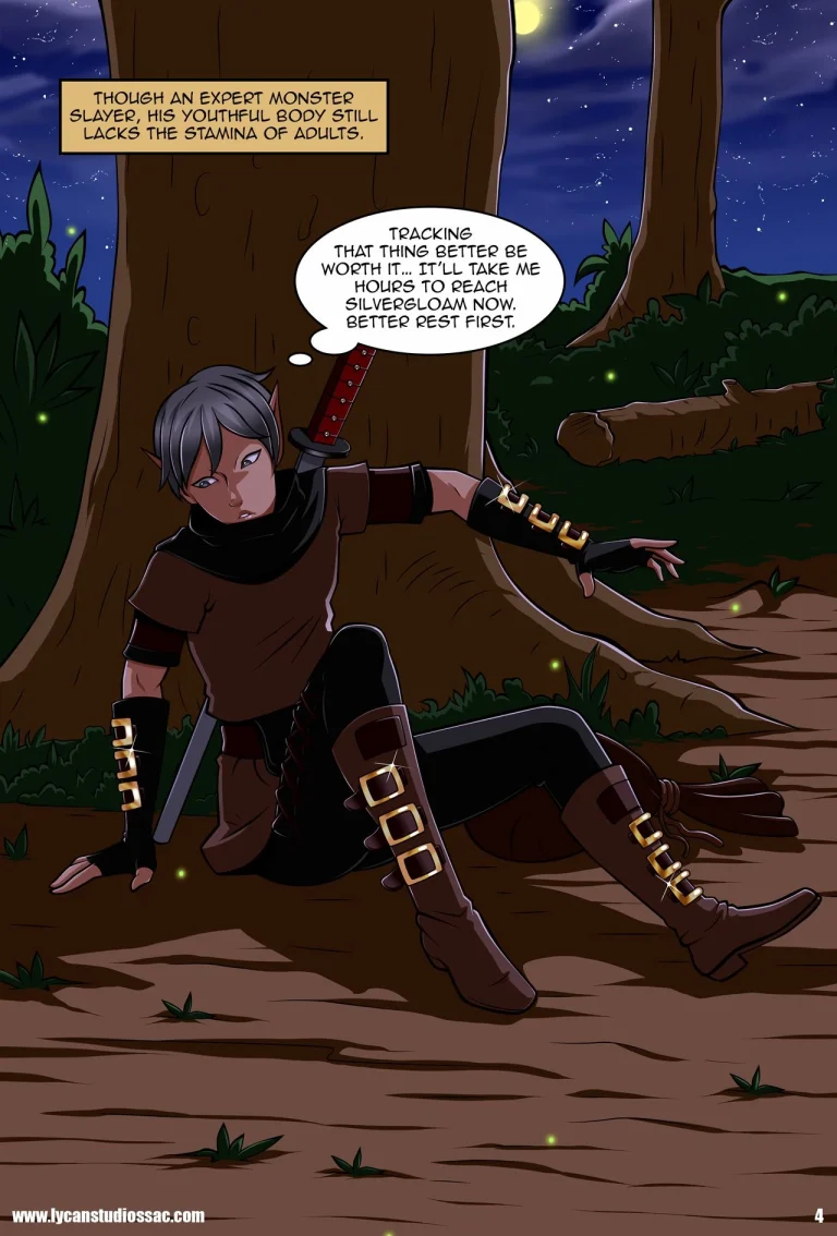 Upon a Star - Hunter's Curse porn comic picture 6