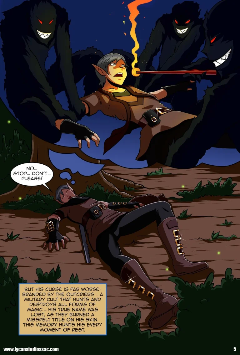 Upon a Star - Hunter's Curse porn comic picture 7