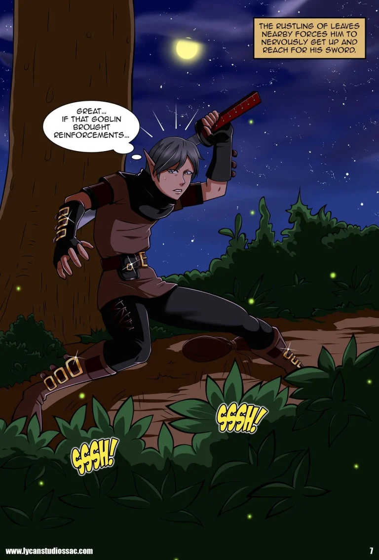 Upon a Star - Hunter's Curse porn comic picture 9