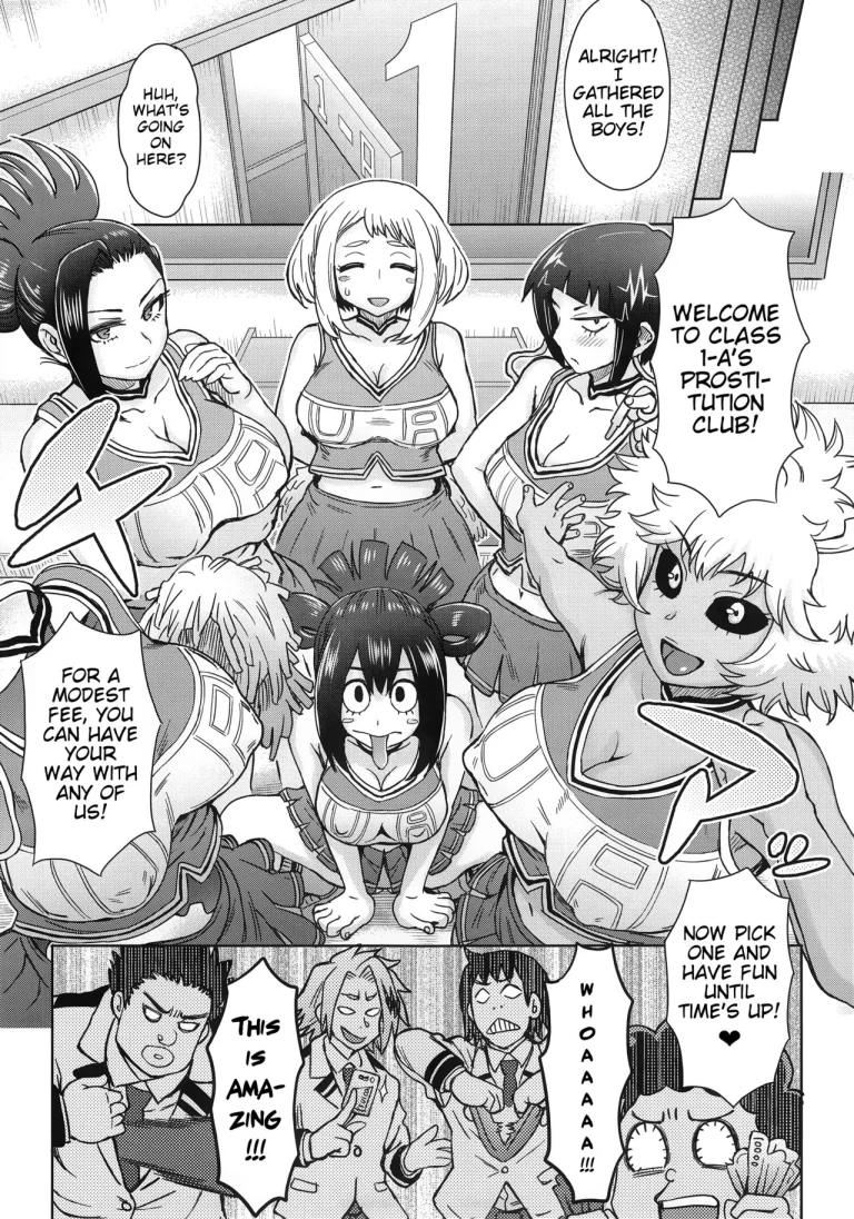 Uraraka Ura Fuuzoku porn comic picture 10