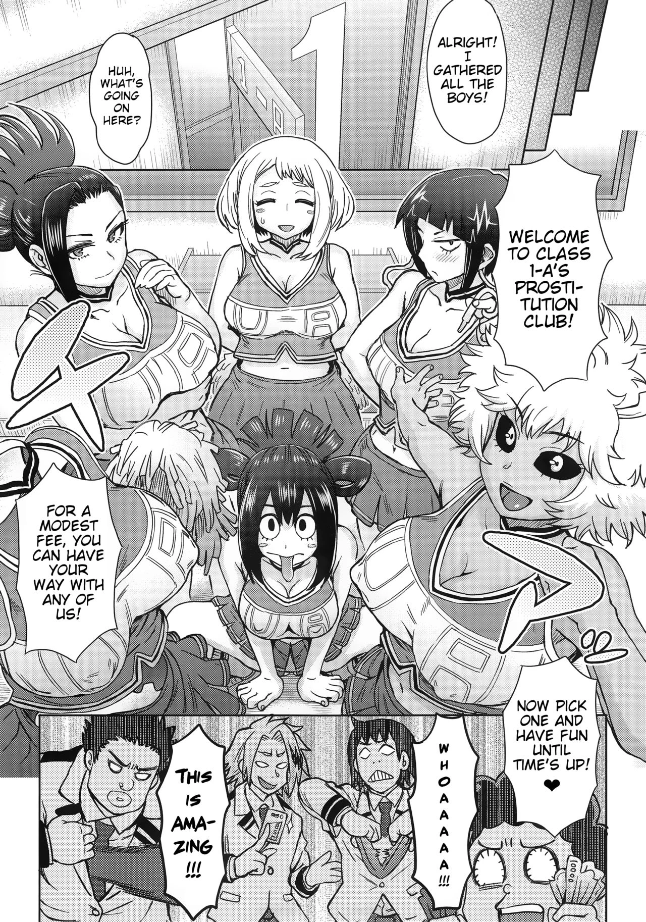 Uraraka Ura Fuuzoku porn comic picture 10