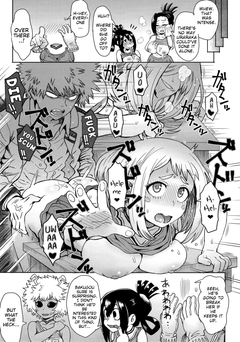 Uraraka Ura Fuuzoku porn comic picture 18