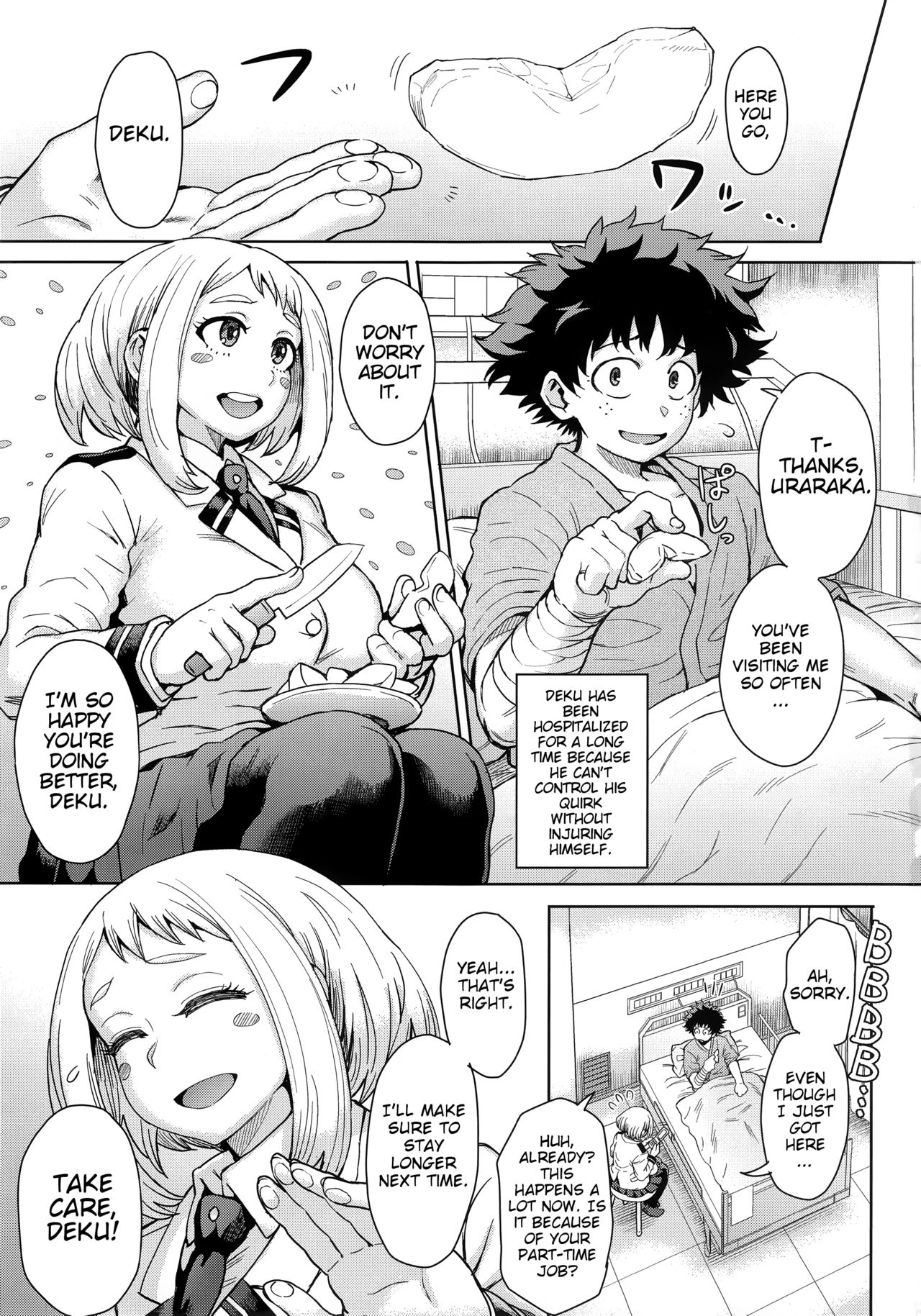 Uraraka Ura Fuuzoku porn comic picture 2