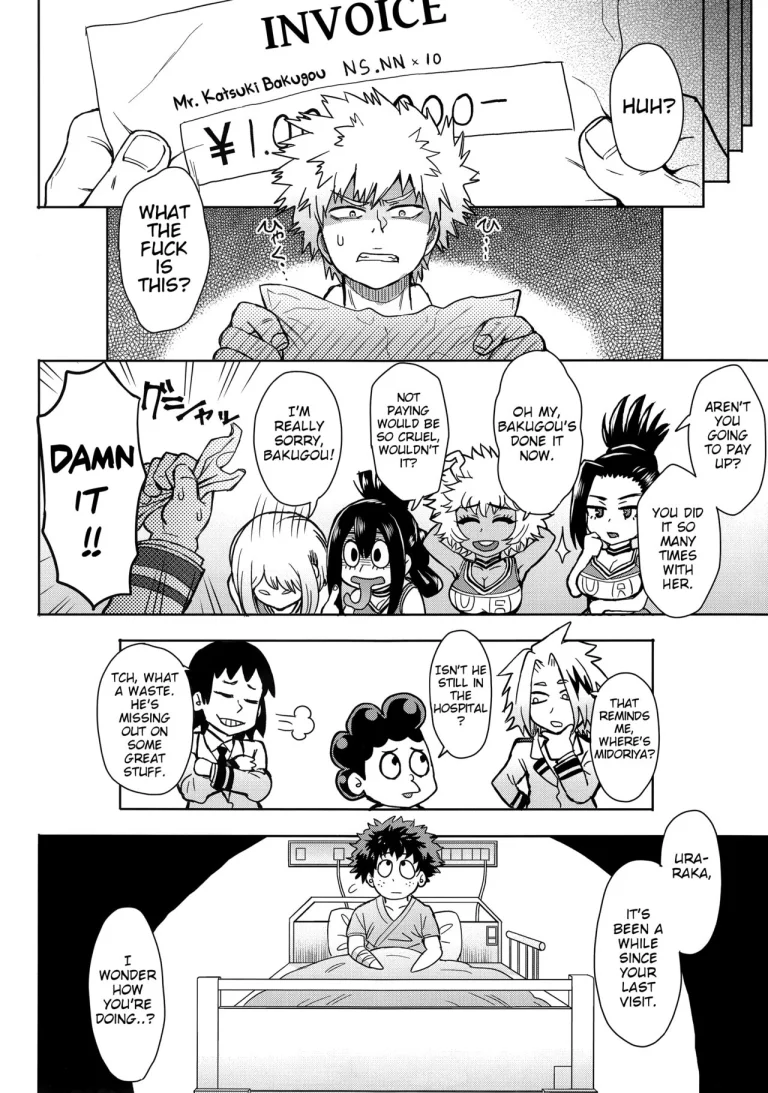Uraraka Ura Fuuzoku porn comic picture 25