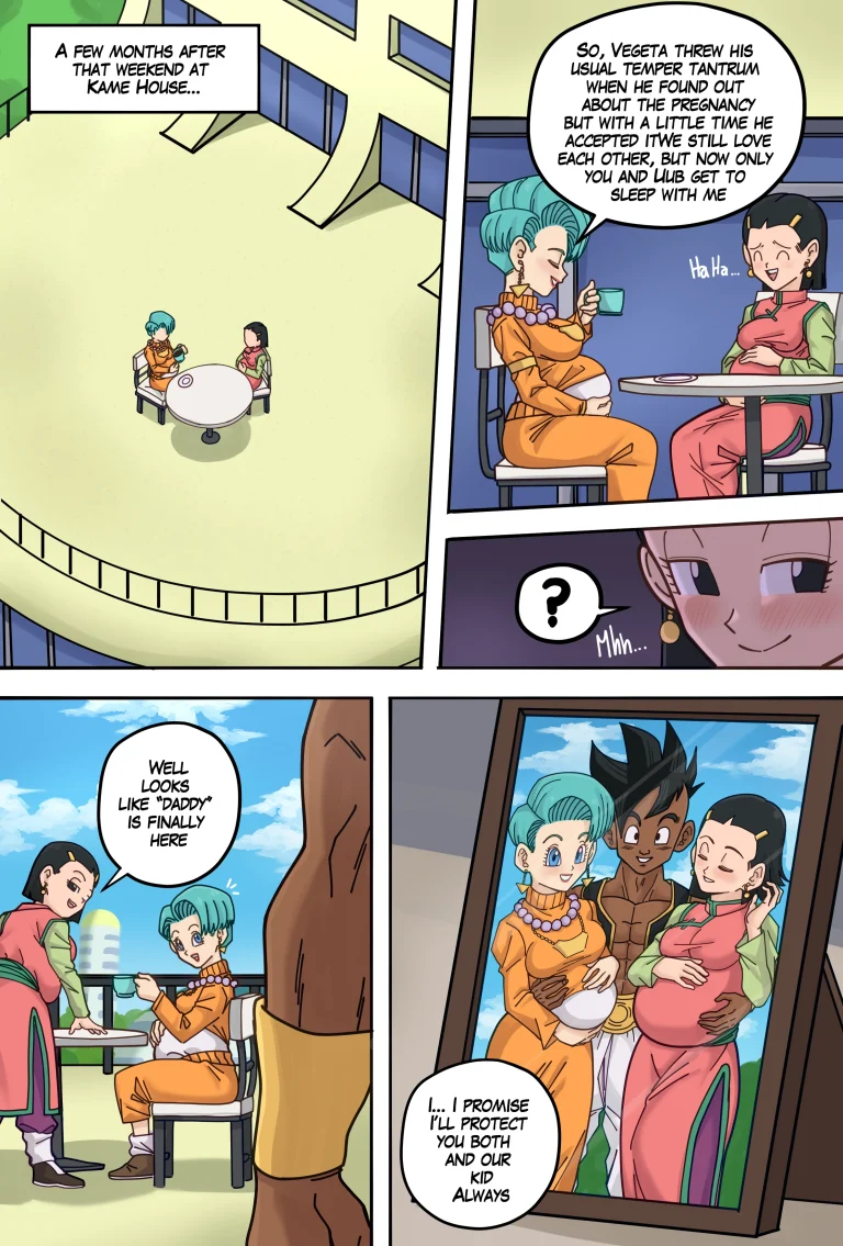 Uub's Vacation porn comic picture 18