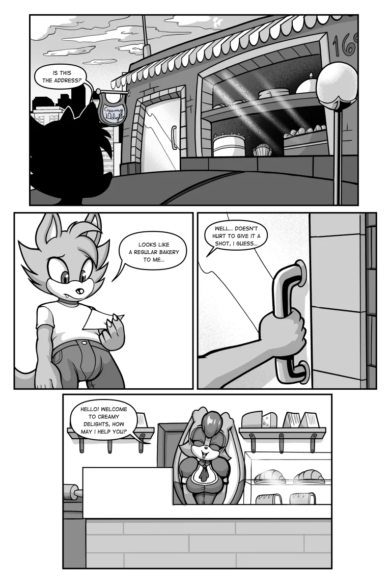 Vanilla's Night Job porn comic picture 2