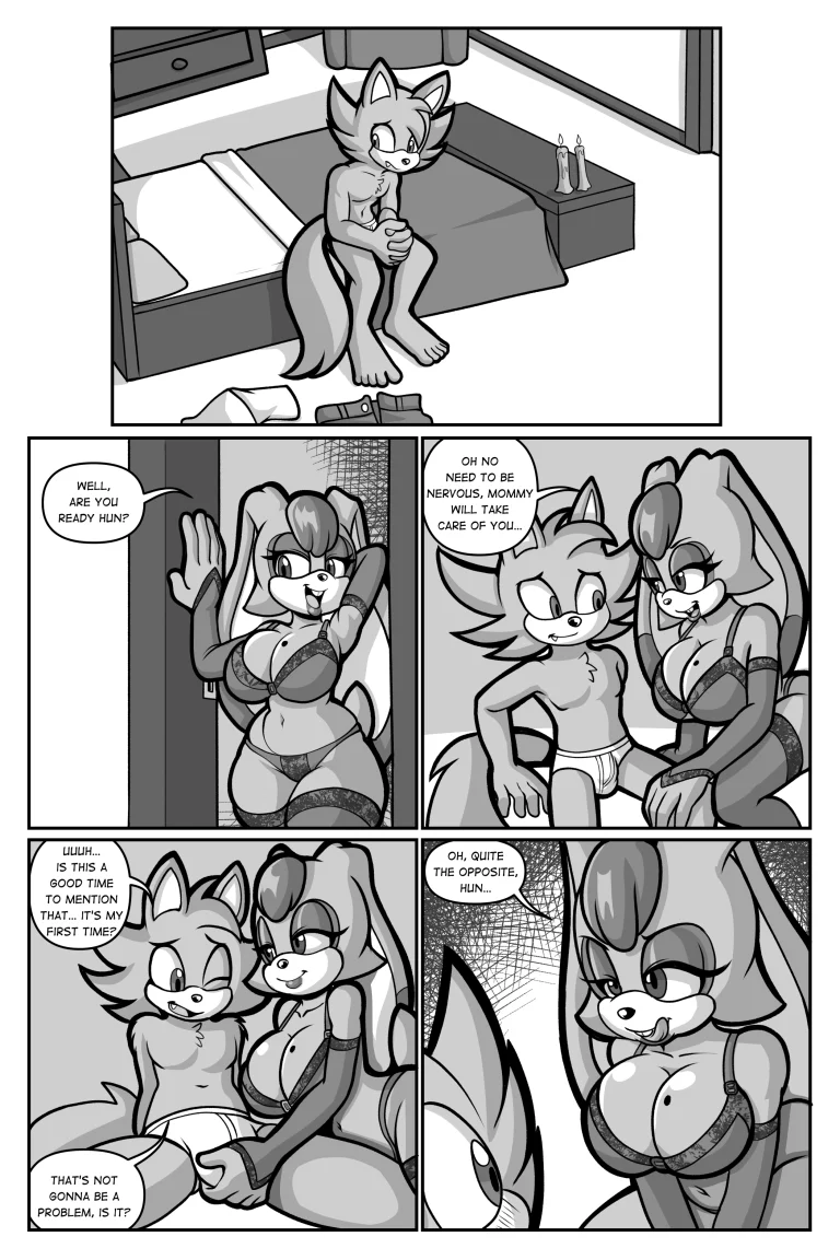 Vanilla's Night Job porn comic picture 5
