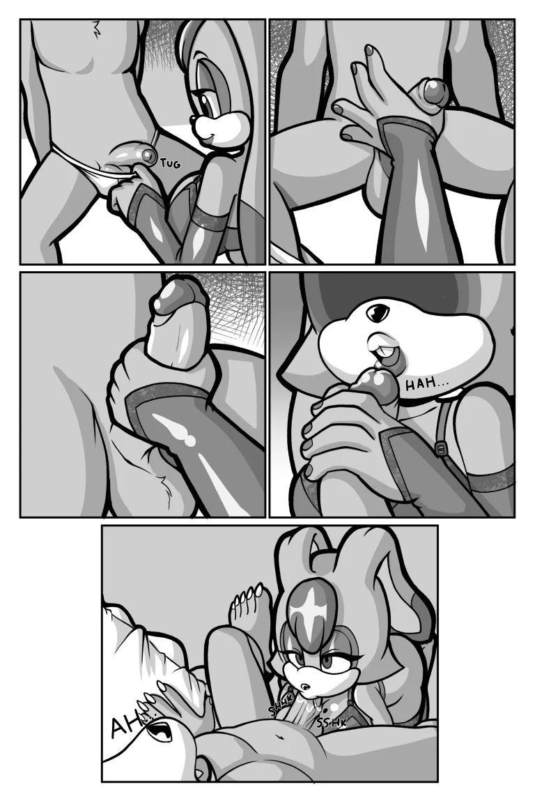 Vanilla's Night Job porn comic picture 6