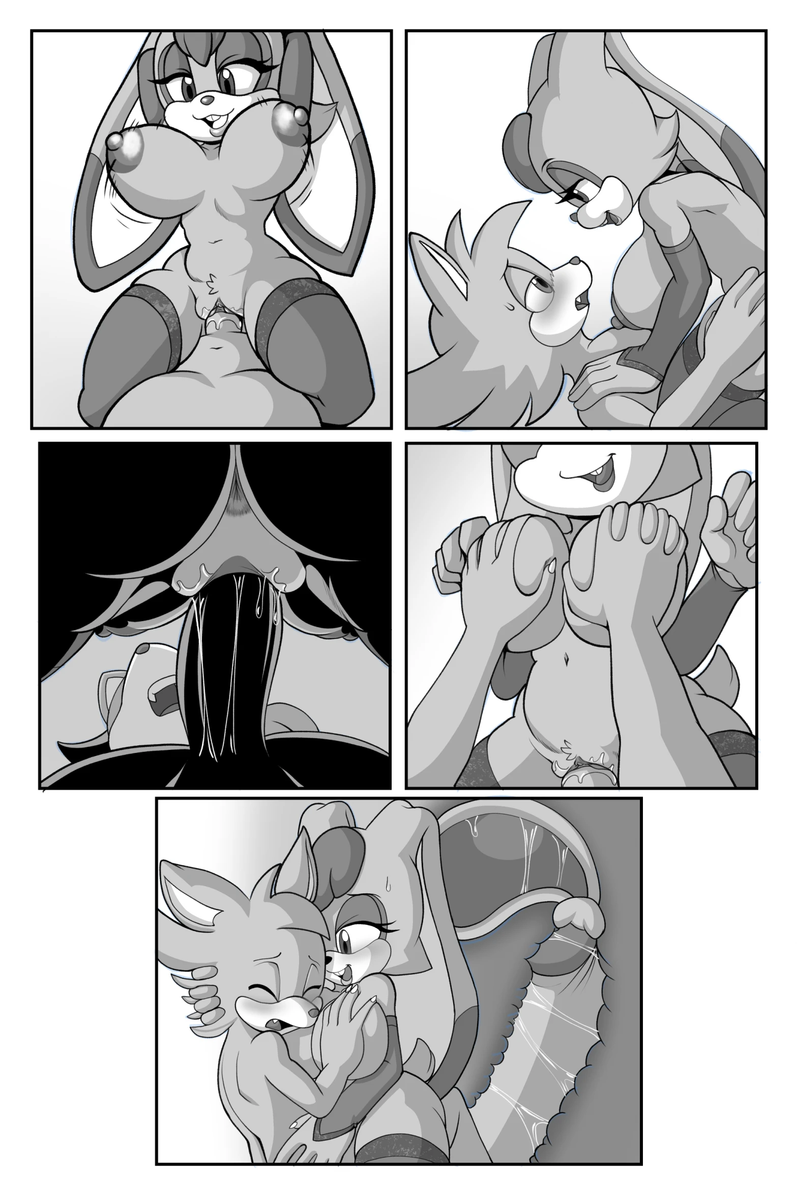 Vanilla's Night Job porn comic picture 9