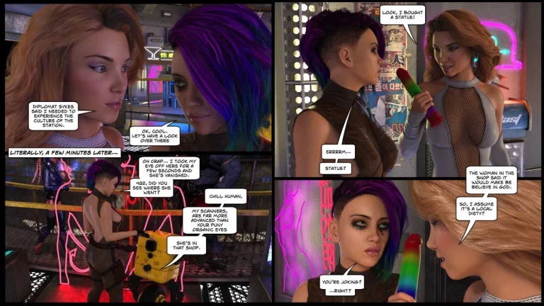 Venus Rising porn comic picture 9