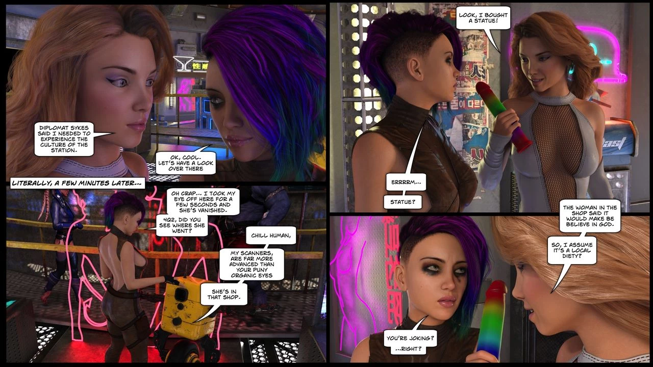 Venus Rising porn comic picture 9