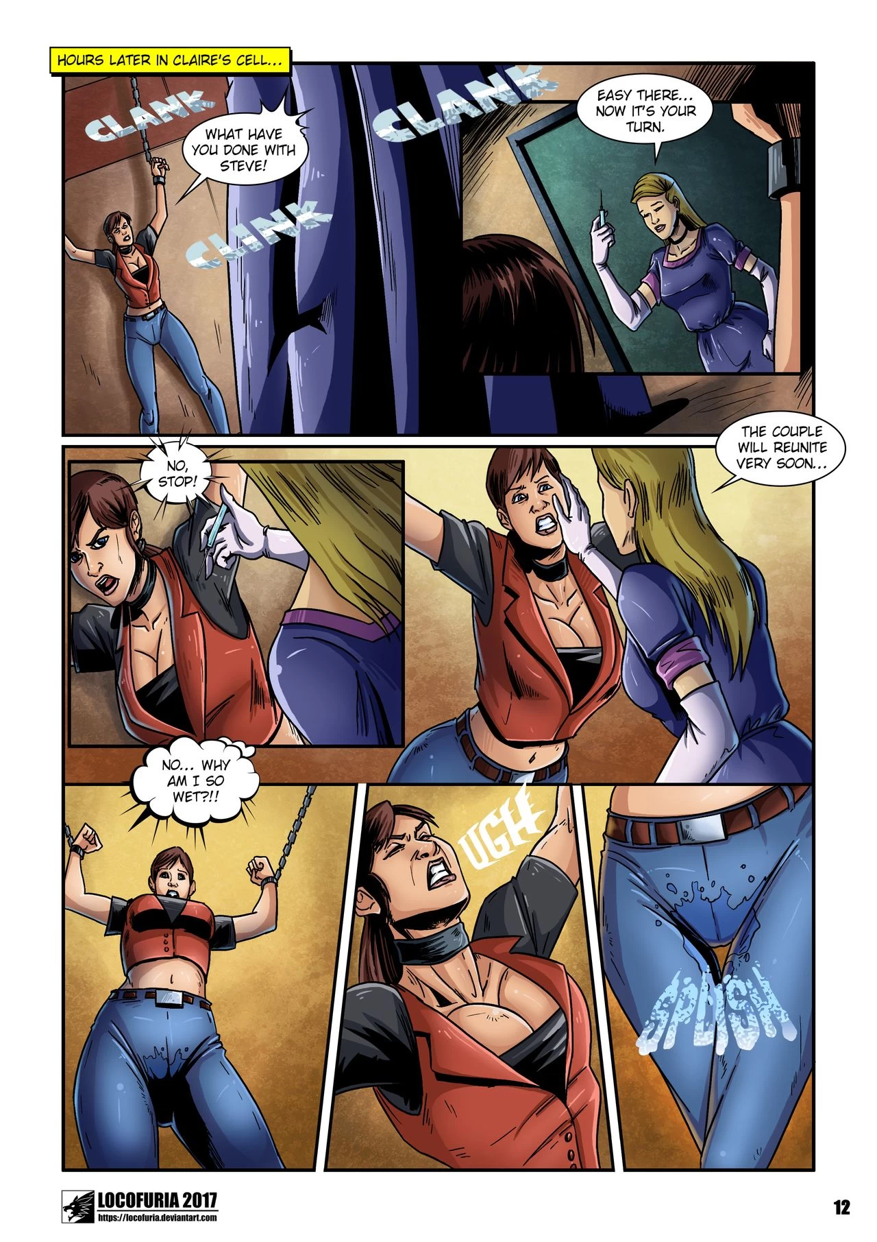 Veronica T-Virus #2 porn comic picture 14