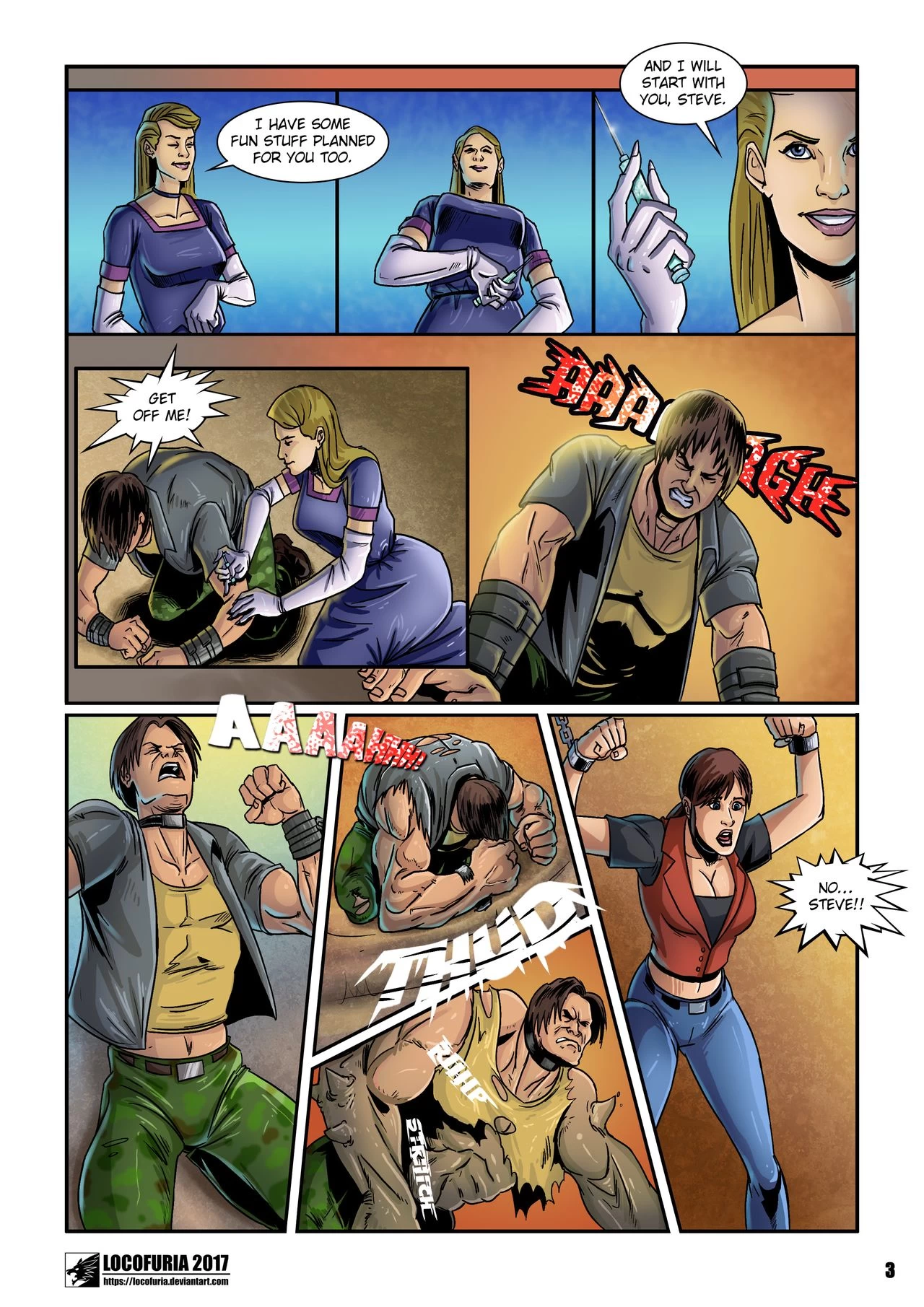 Veronica T-Virus #2 porn comic picture 5