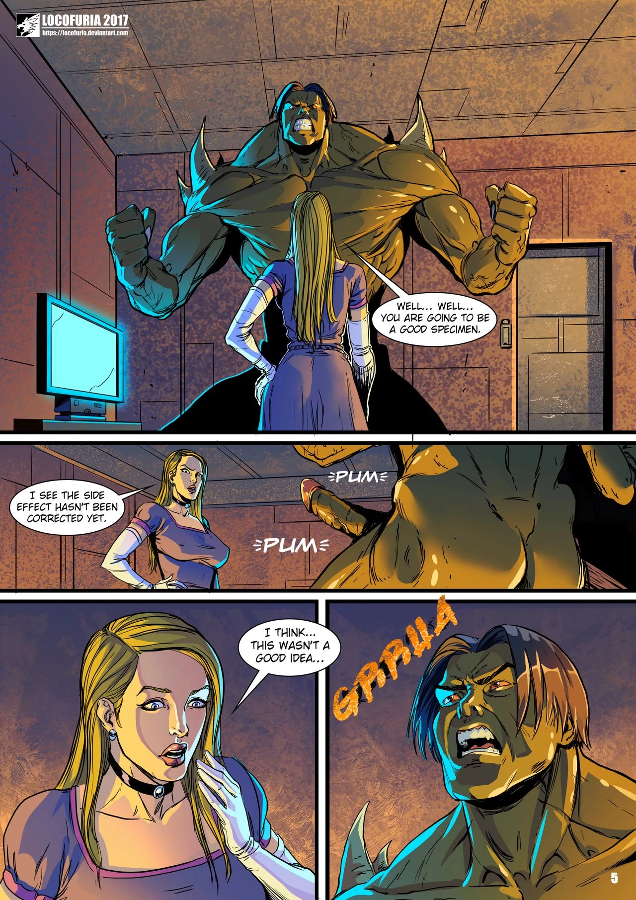 Veronica T-Virus #2 porn comic picture 7