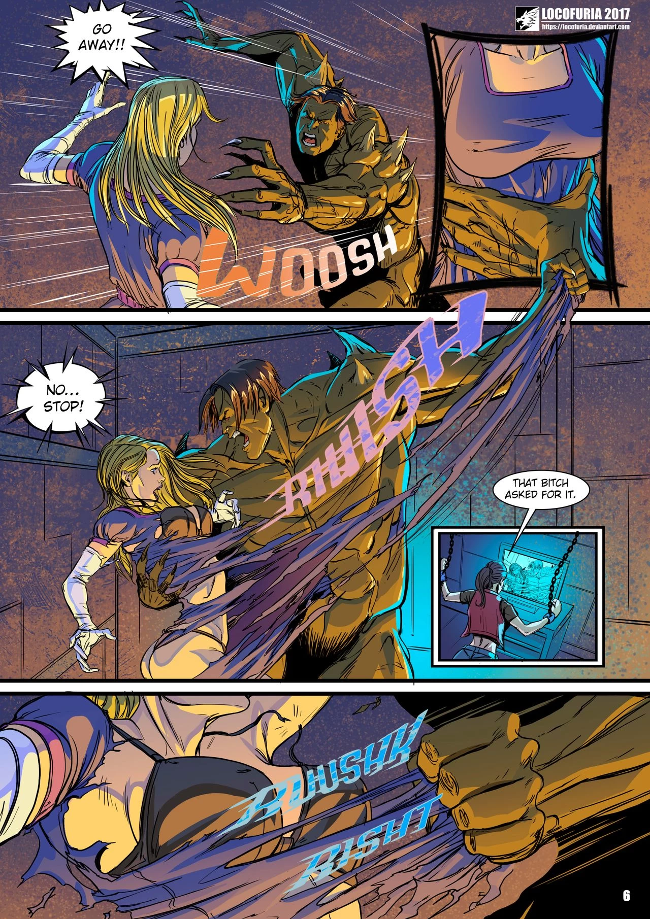 Veronica T-Virus #2 porn comic picture 8