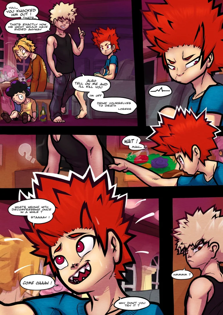 [VonBoche] Spit Low (My Hero Academia) porn comic picture 3