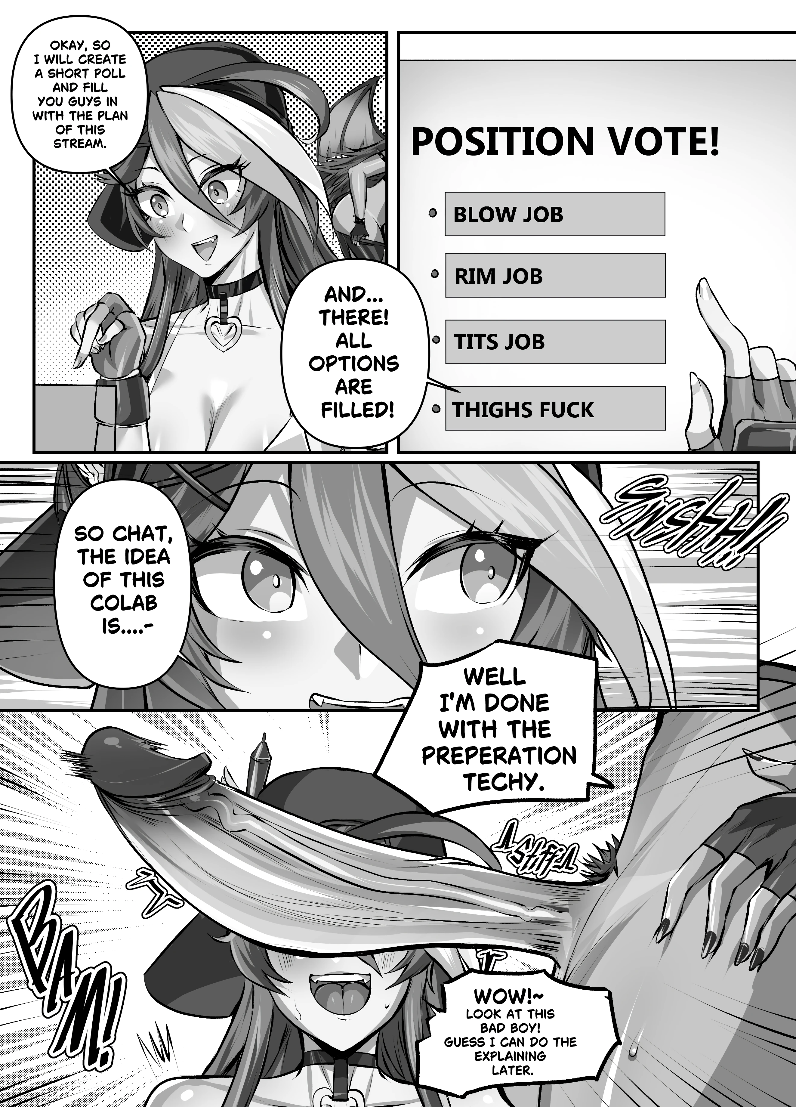 Vtubers Collab (Techycutie x Zentreya) porn comic picture 2