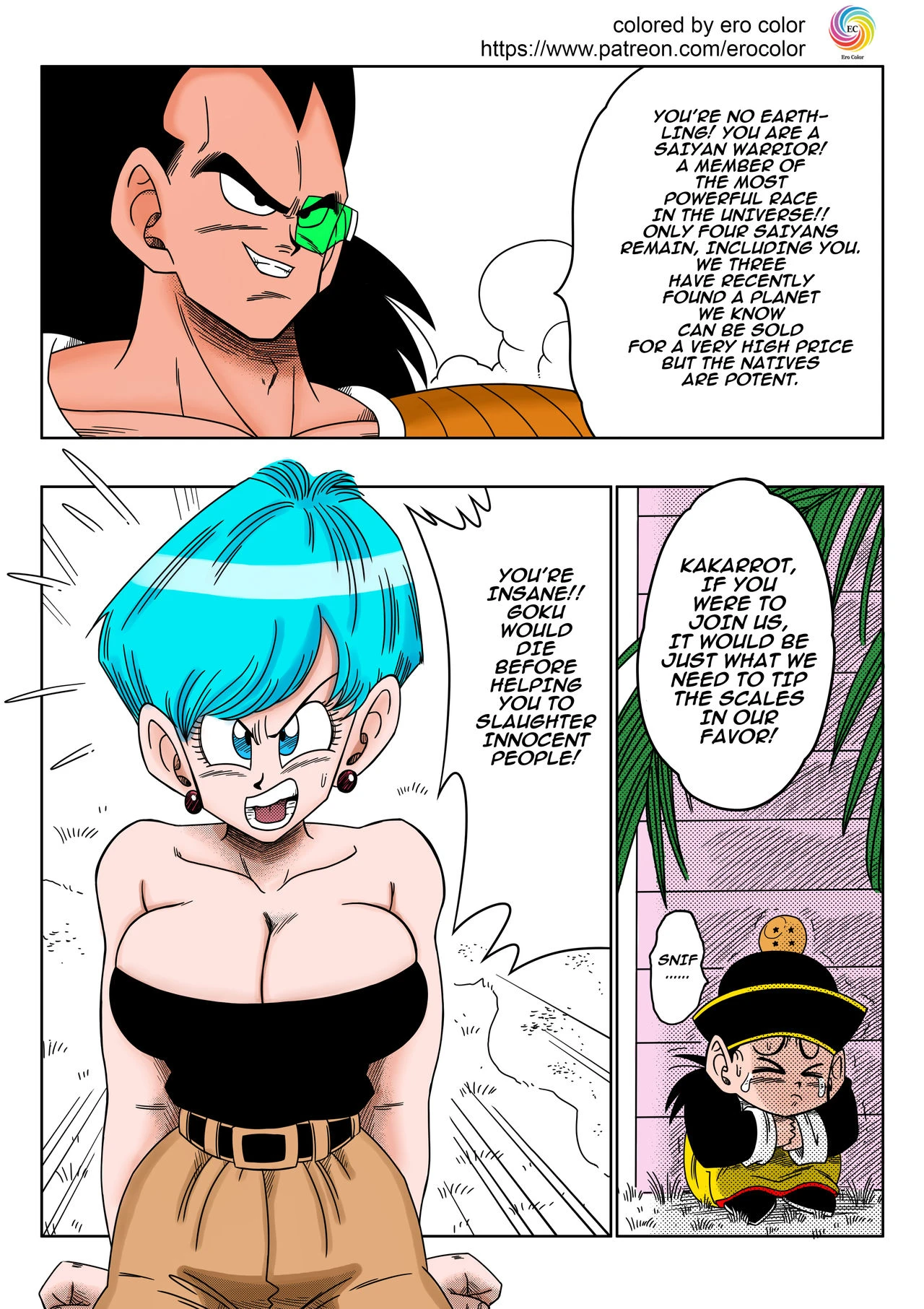 Warui Aniki - Bulma ga Yuukai Sareta! EVIL BROTHER porn comic picture 4