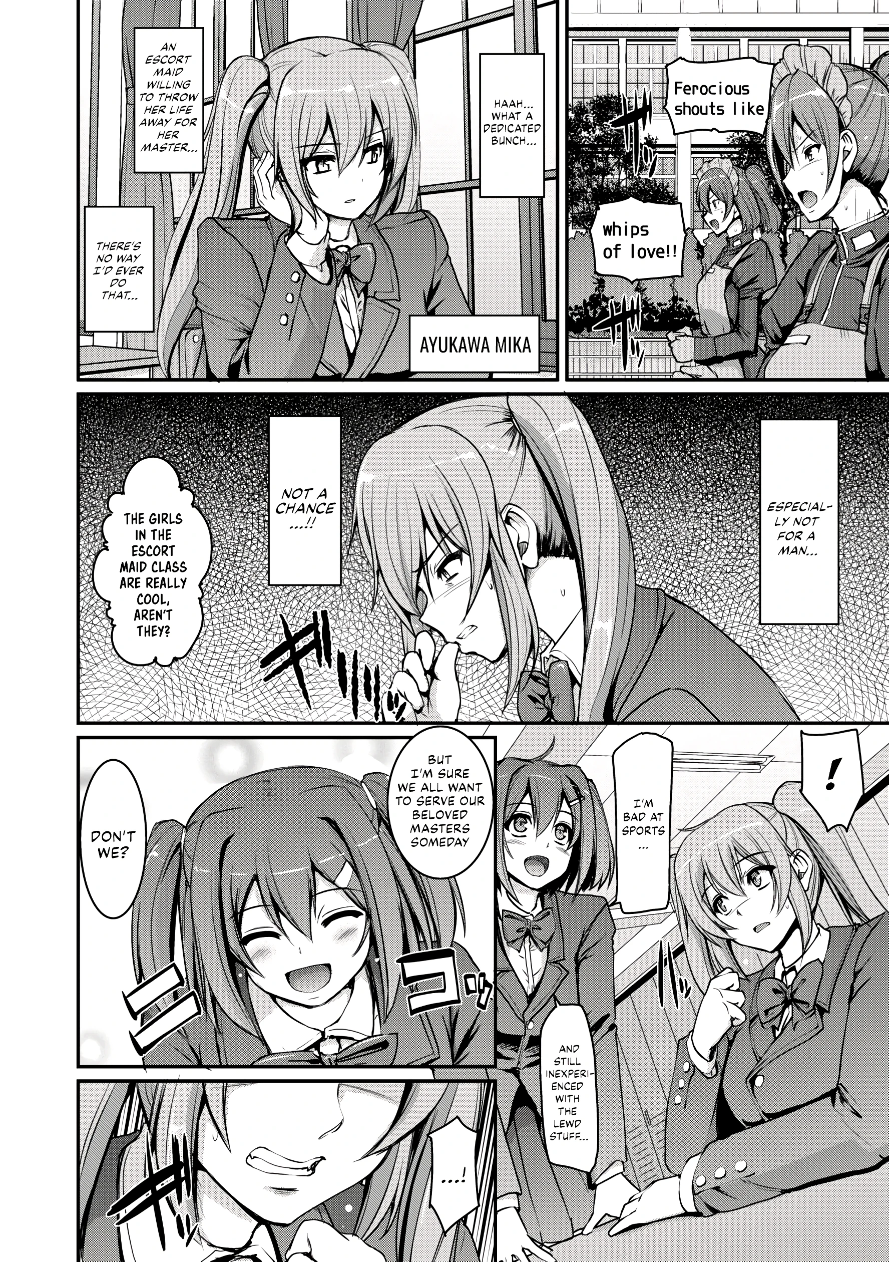 Welcome to Maid Academy 2 porn comic picture 2