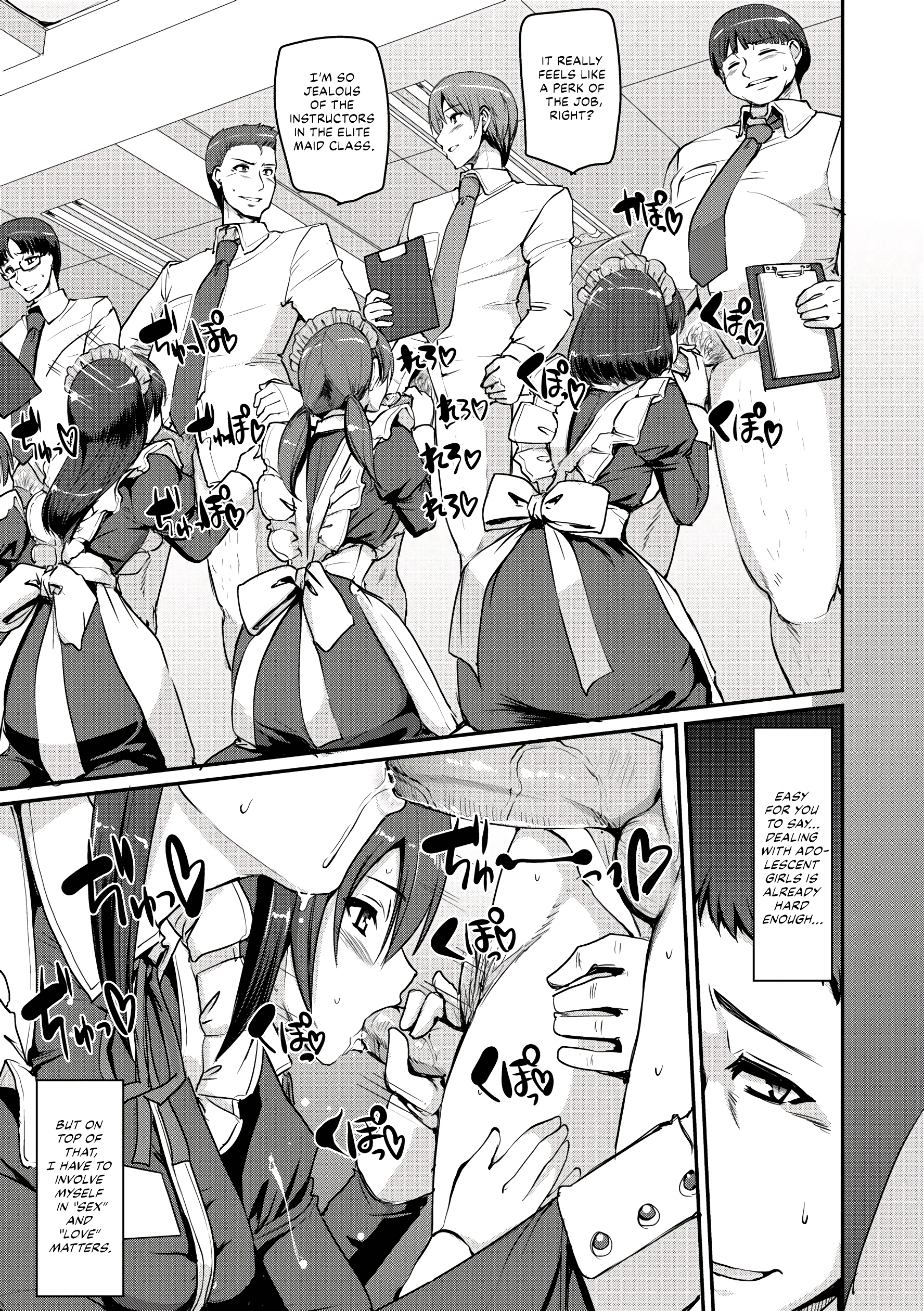 Welcome to Maid Academy 2 porn comic picture 5