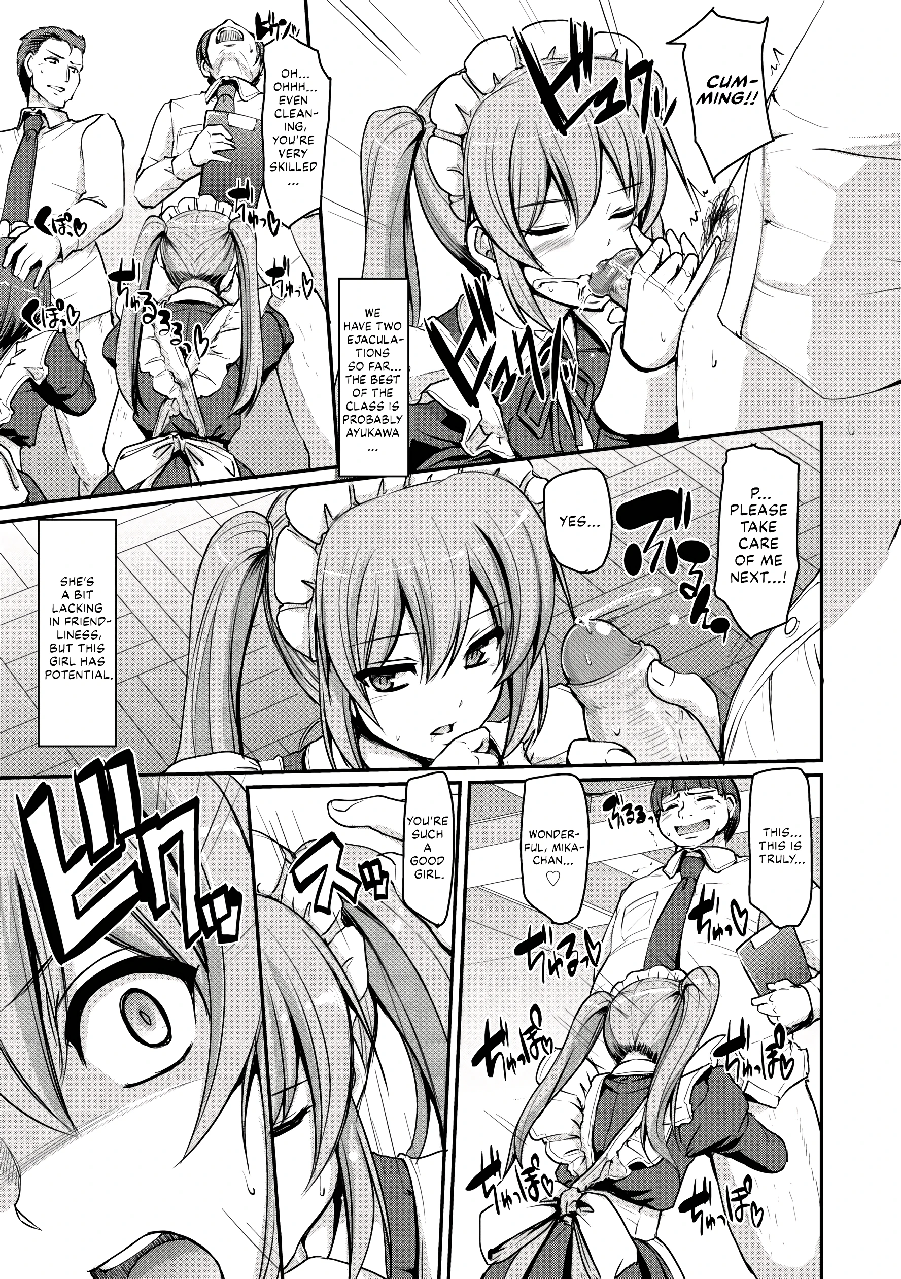 Welcome to Maid Academy 2 porn comic picture 7