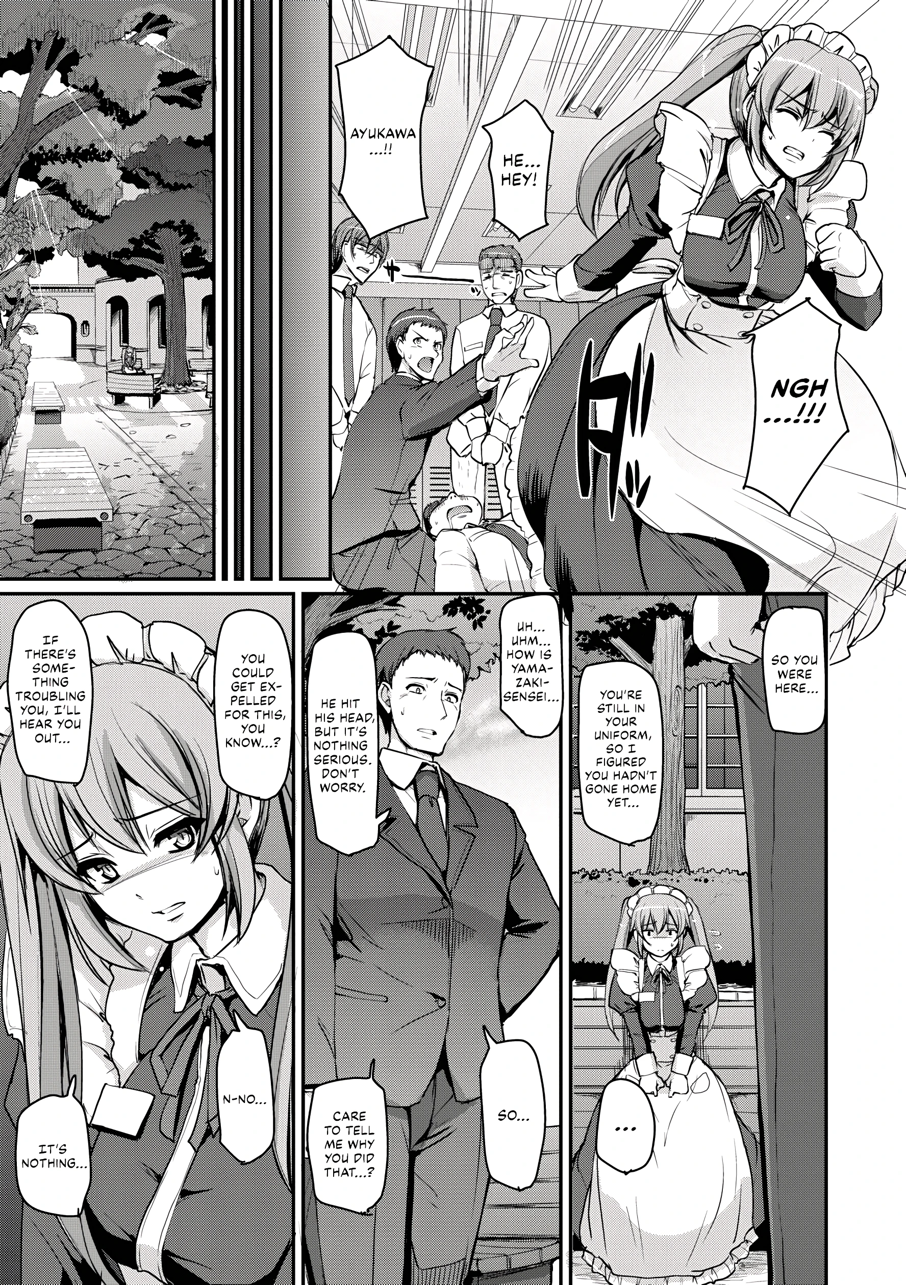 Welcome to Maid Academy 2 porn comic picture 9
