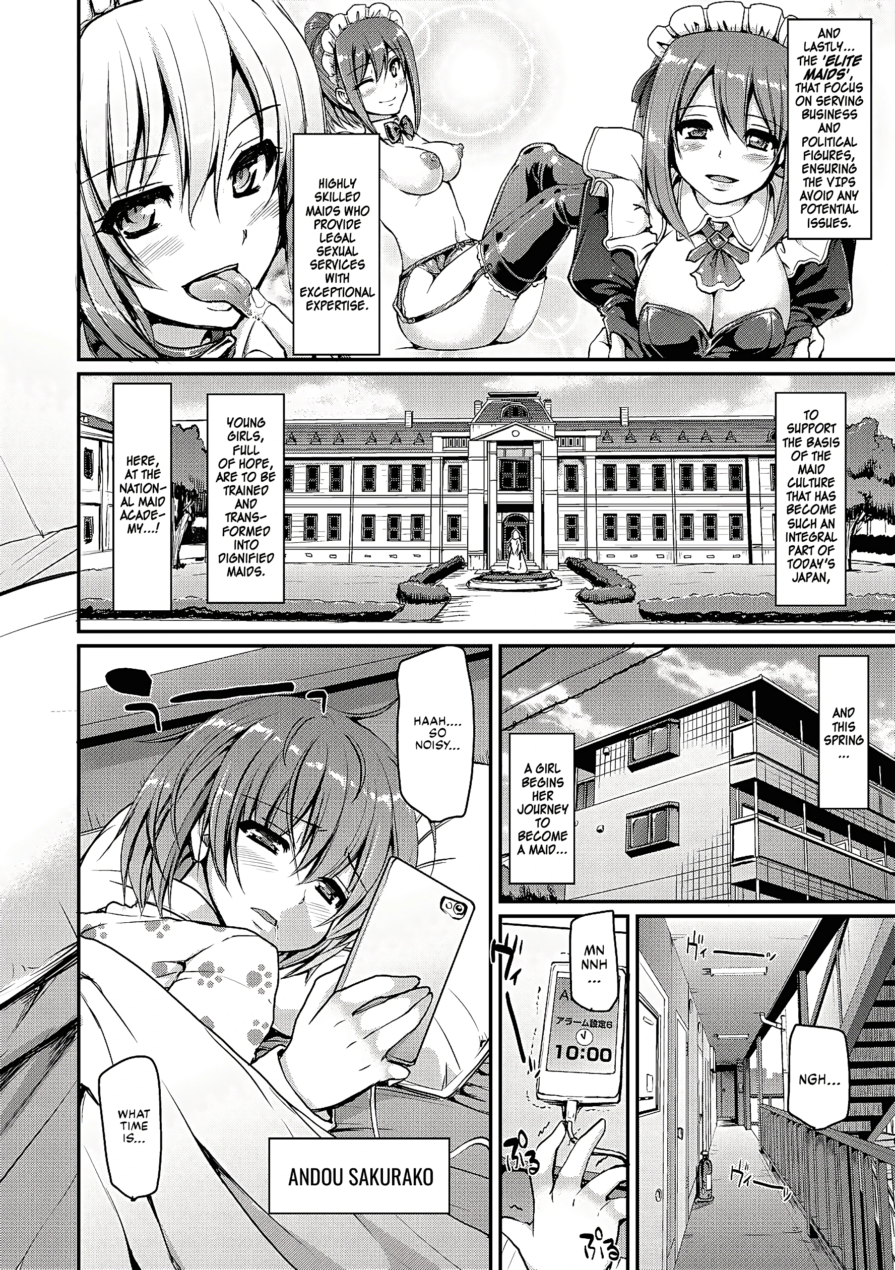 Welcome to Maid Academy porn comic picture 6