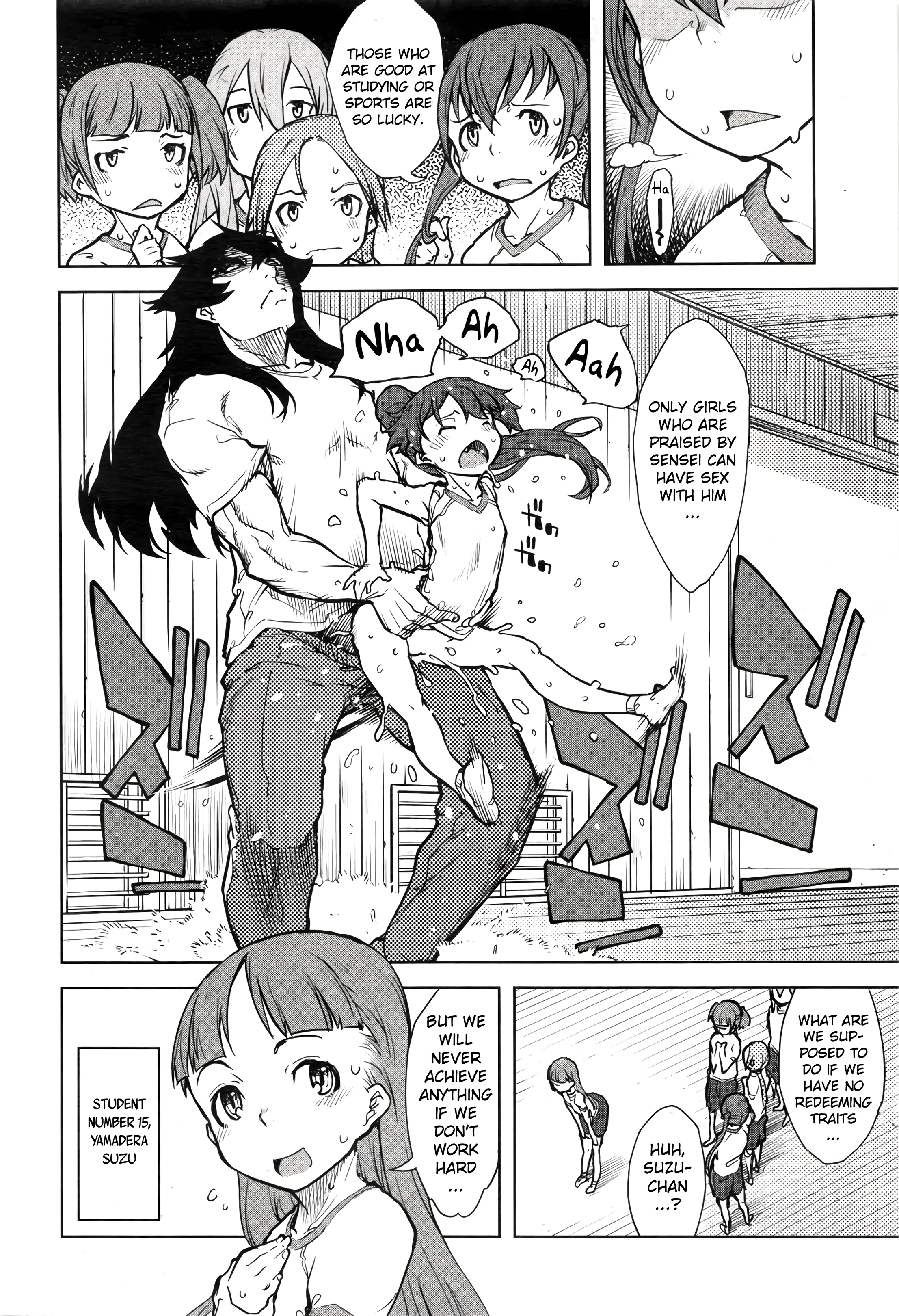 Werewolf Classroom 3 porn comic picture 8