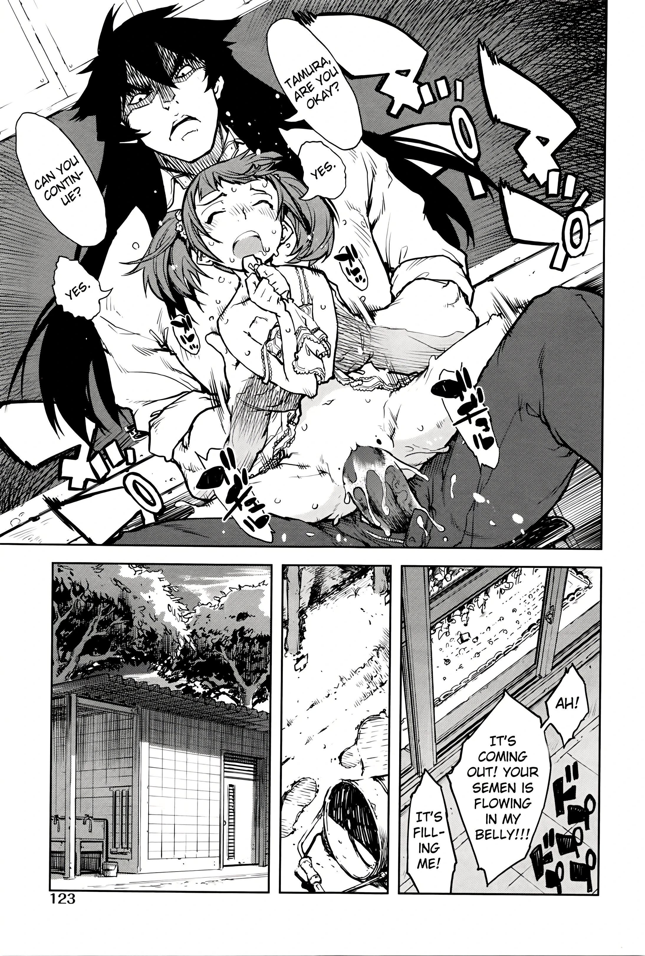Werewolf Classroom 4 porn comic picture 3